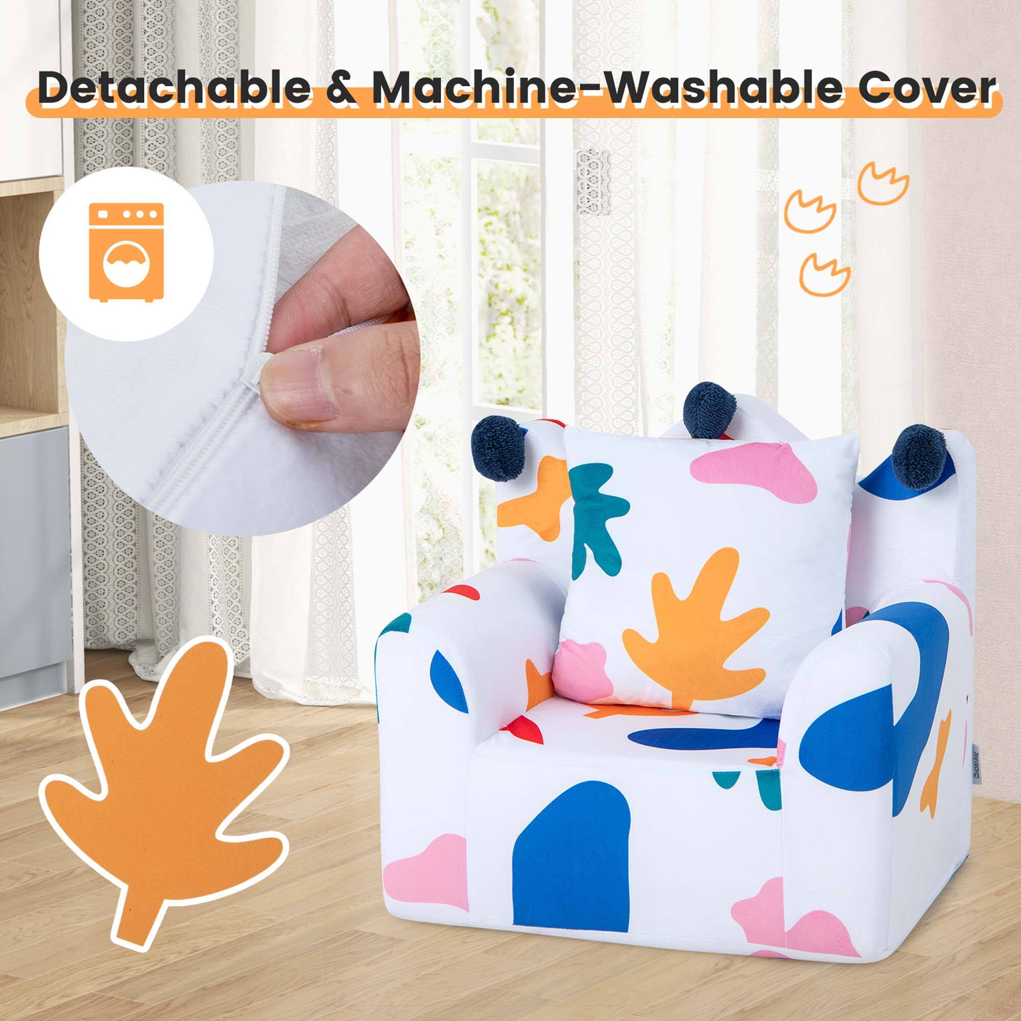 Detachable & Machine-Washable Cover