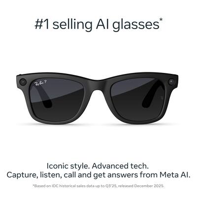 Ray Ban Meta Wayfarer (Gen 2) glasses with Meta AI, Audio, Photo Ray Ban Meta Wayfarer (Gen 2) glasses with Meta AI, Audio, Photo