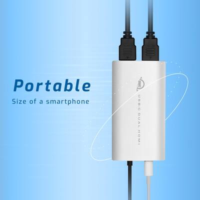 OWC USB C Adapter to Dual HDMI 4K with DisplayLink Supports 2 4K OWC USB C Adapter to Dual HDMI 4K with DisplayLink Supports 2 4K