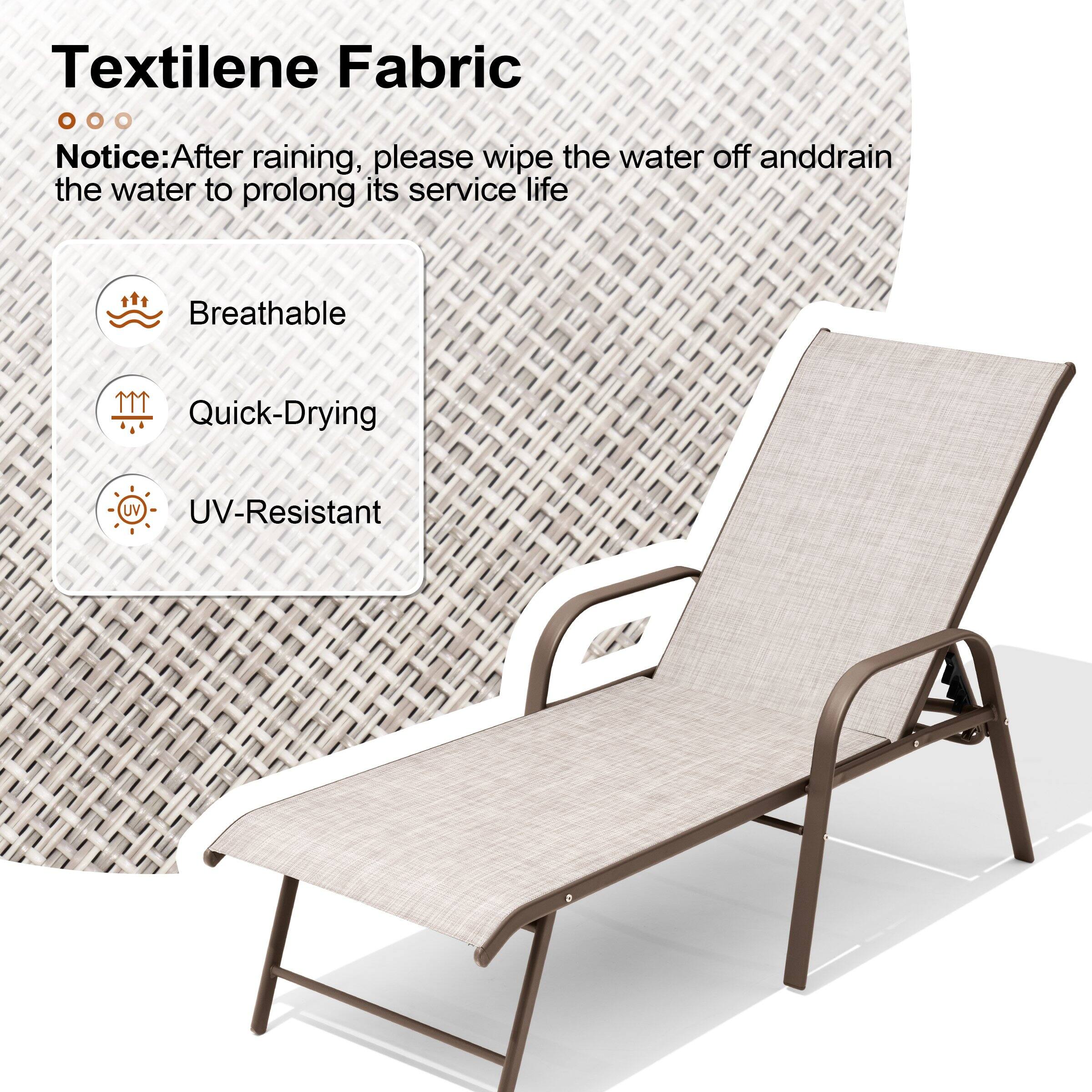 Textilene Fabric

Notice: After raining, please wipe the water off and drain the water to prolong its service life

- Breathable
- Quick-Drying
- UV-Resistant