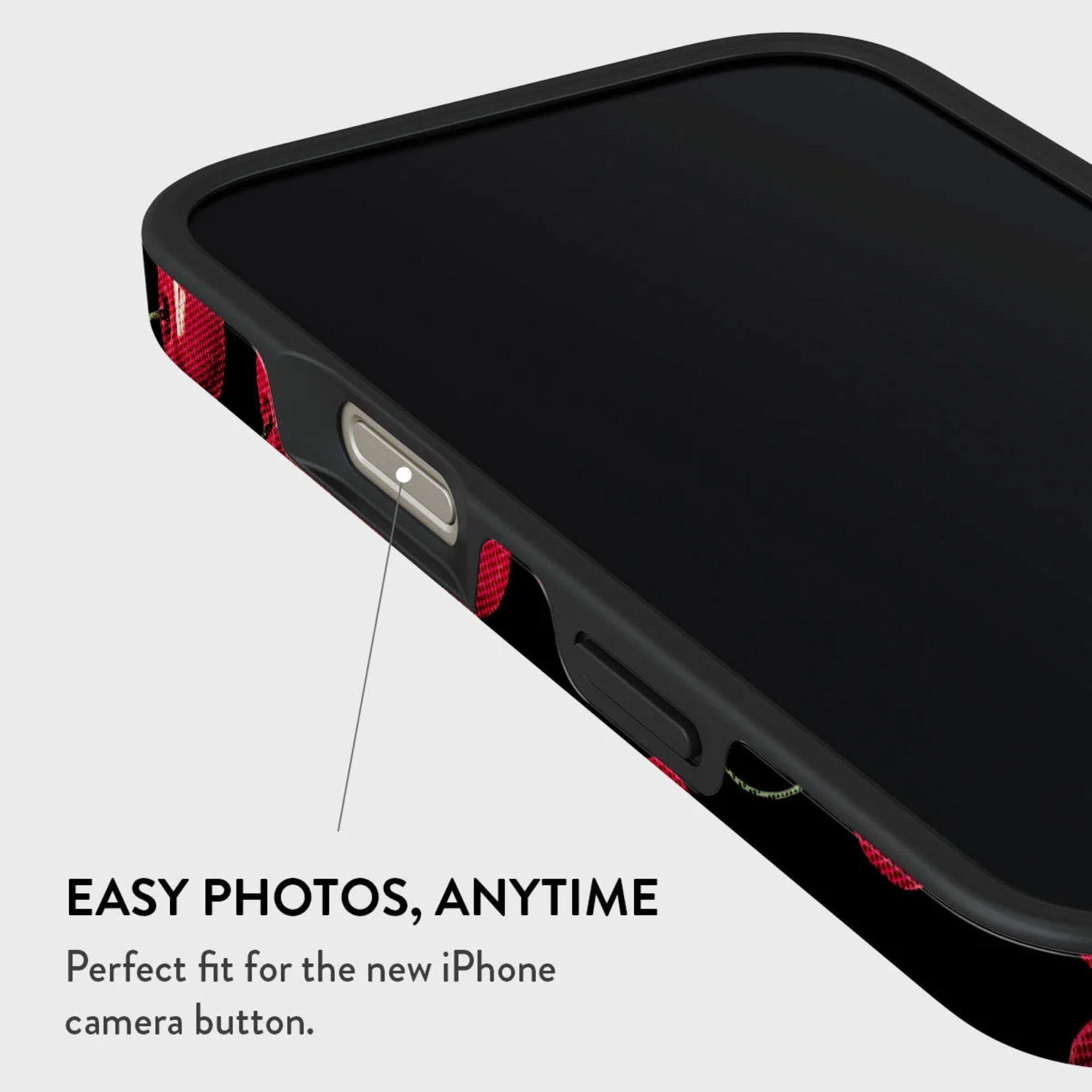 EASY PHOTOS, ANYTIME  
Perfect fit for the new iPhone camera button.