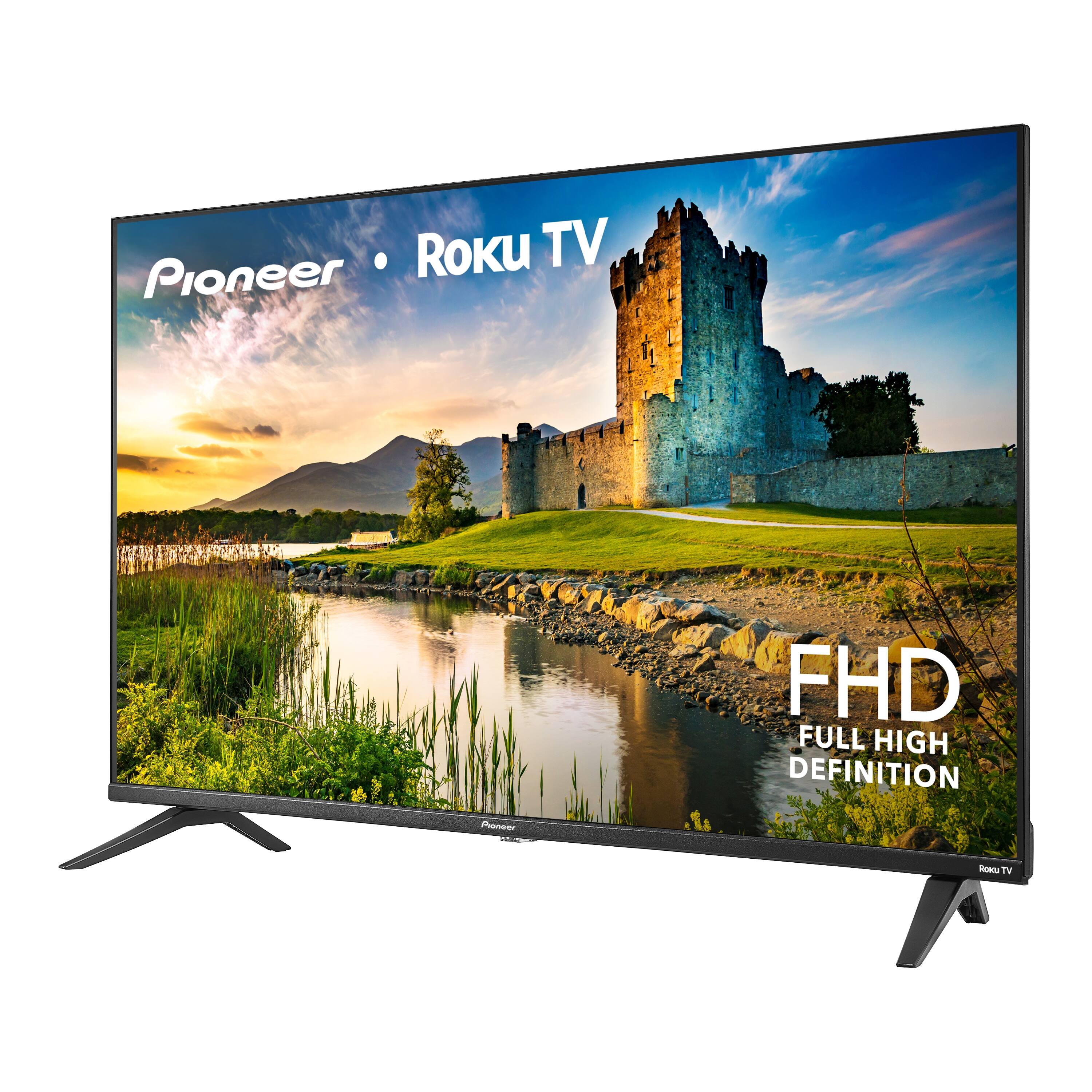 Pioneer • Roku TV  
FHD FULL HIGH DEFINITION