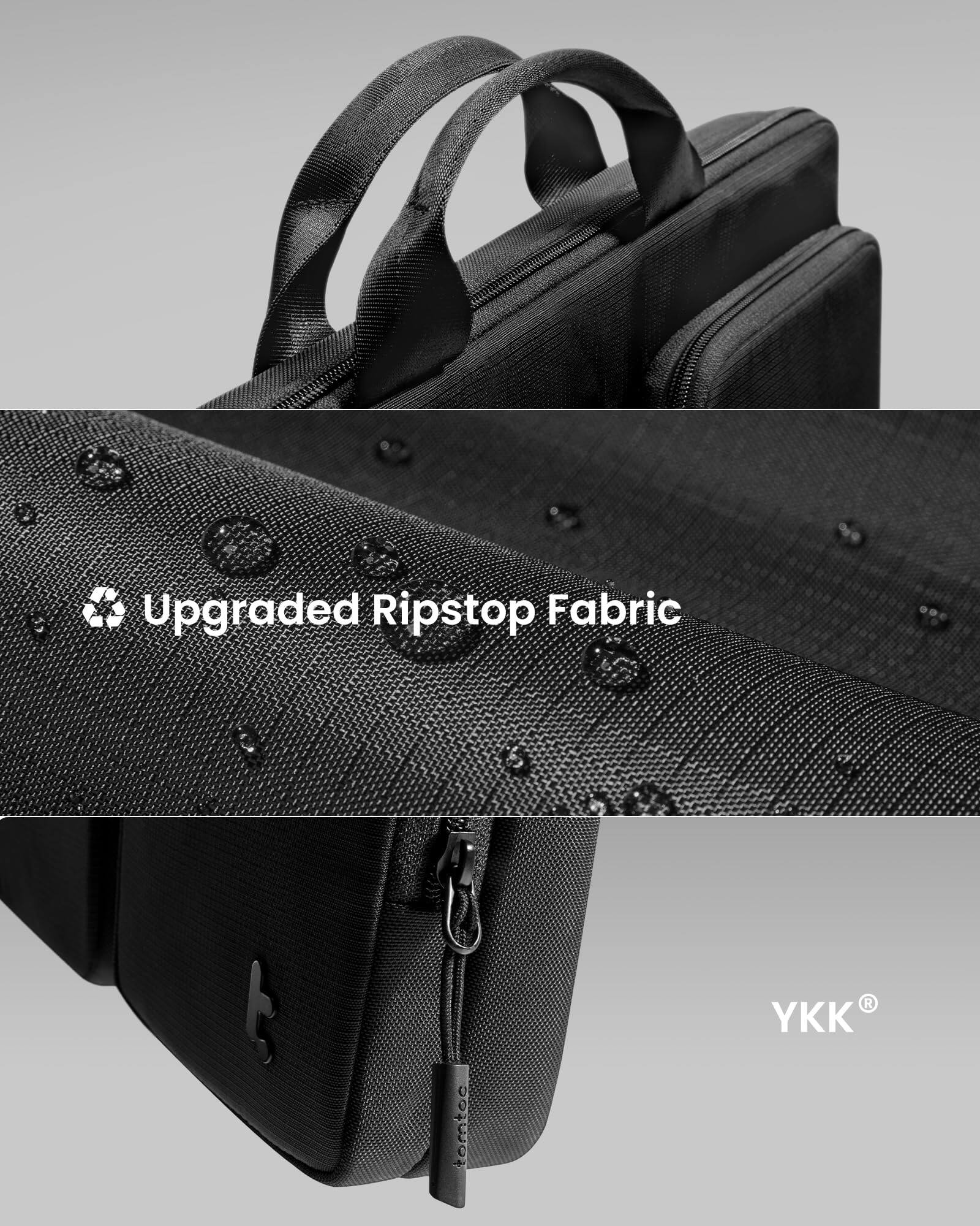 Upgraded Ripstop Fabric

tomtoc

YKK®
