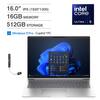 16.0" IPS (1920*1200)
16GB MEMORY
512GB STORAGE
Intel Core Ultra 5
Windows 11 Pro Copilot + PC