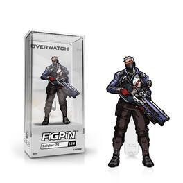 CMD Collectibles - Overwatch 3-Inch Collectible Enamel FiGPiN Wave 1 - Soldier 76 - Multicolored