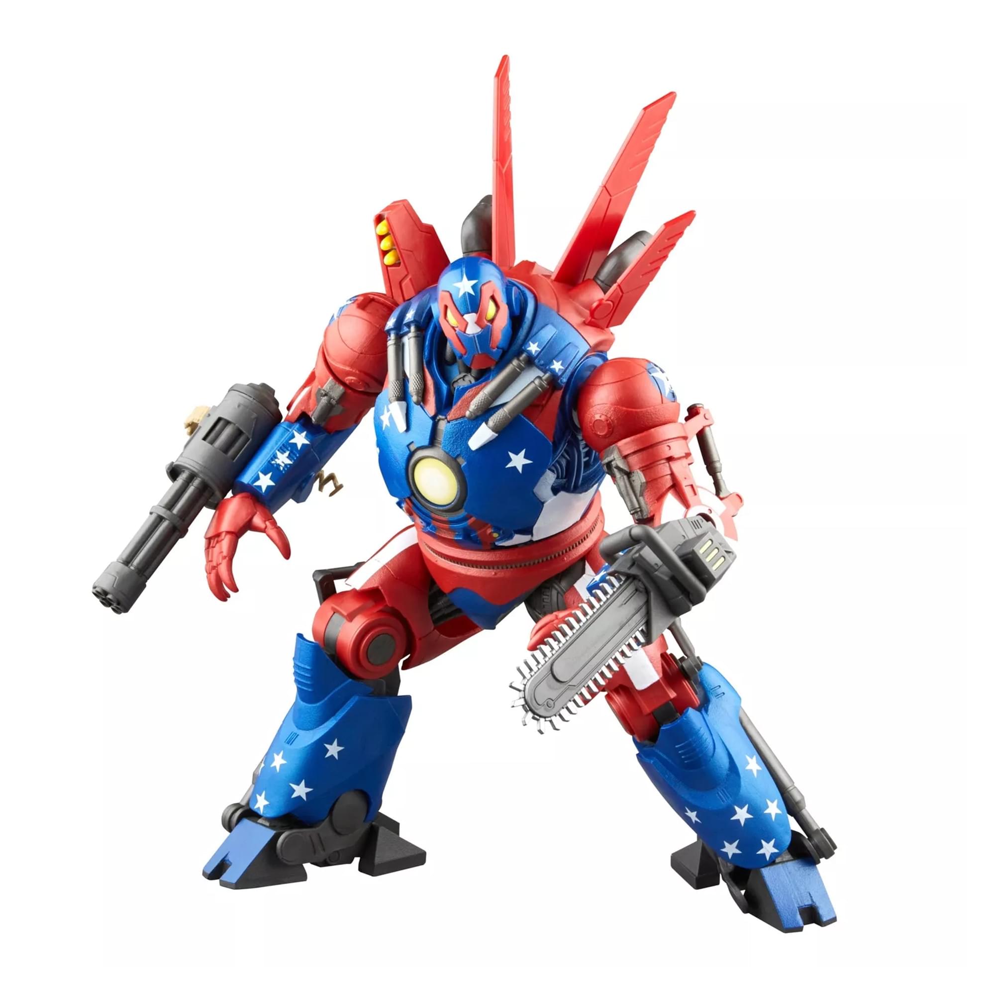 Alt View 10. Hasbro - Hasbro Marvel Legends Series Detroit Steel Iron Man 9" Action Figure - Red.