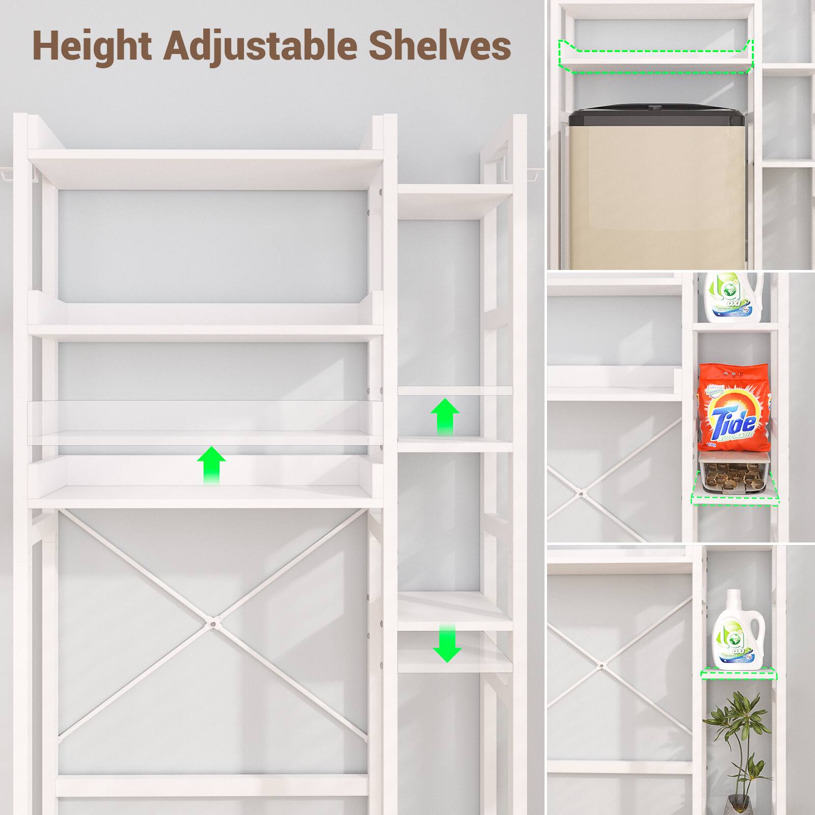 Height Adjustable Shelves