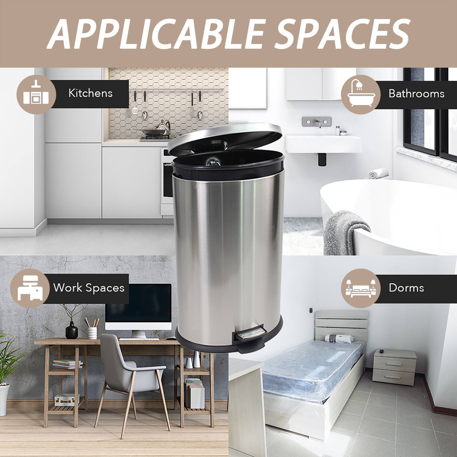 APPLICABLE SPACES

- Kitchens
- Bathrooms
- Work Spaces
- Dorms