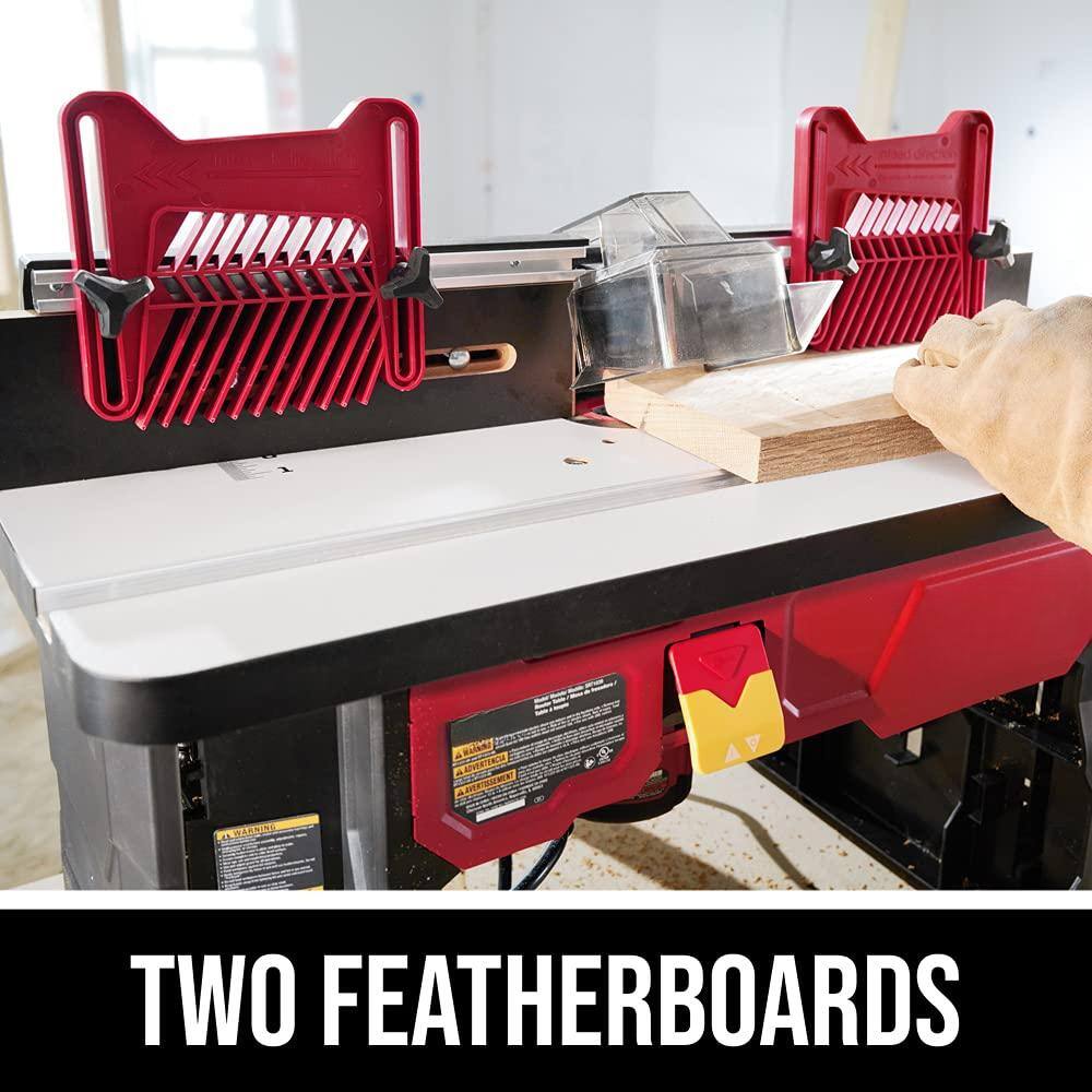 TWO FEATHERBOARDS