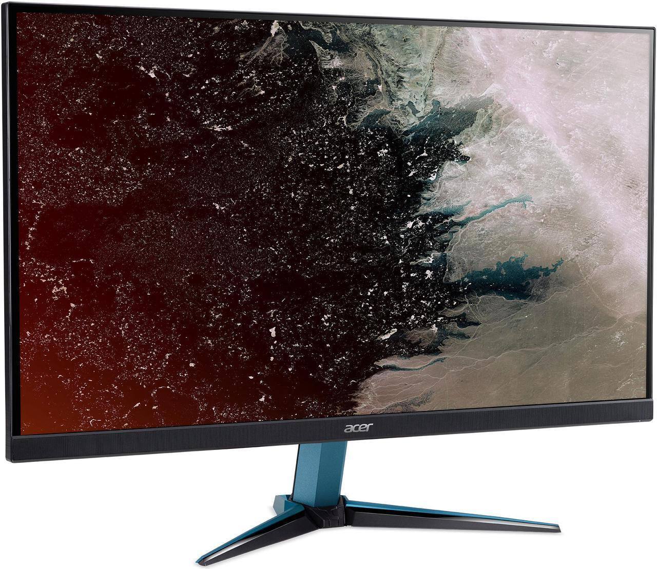 Angle. Acer - Nitro VG272U W3 – 27" WQHD Gaming Monitor, 144Hz, IPS Panel, HDR, FreeSync - Black.