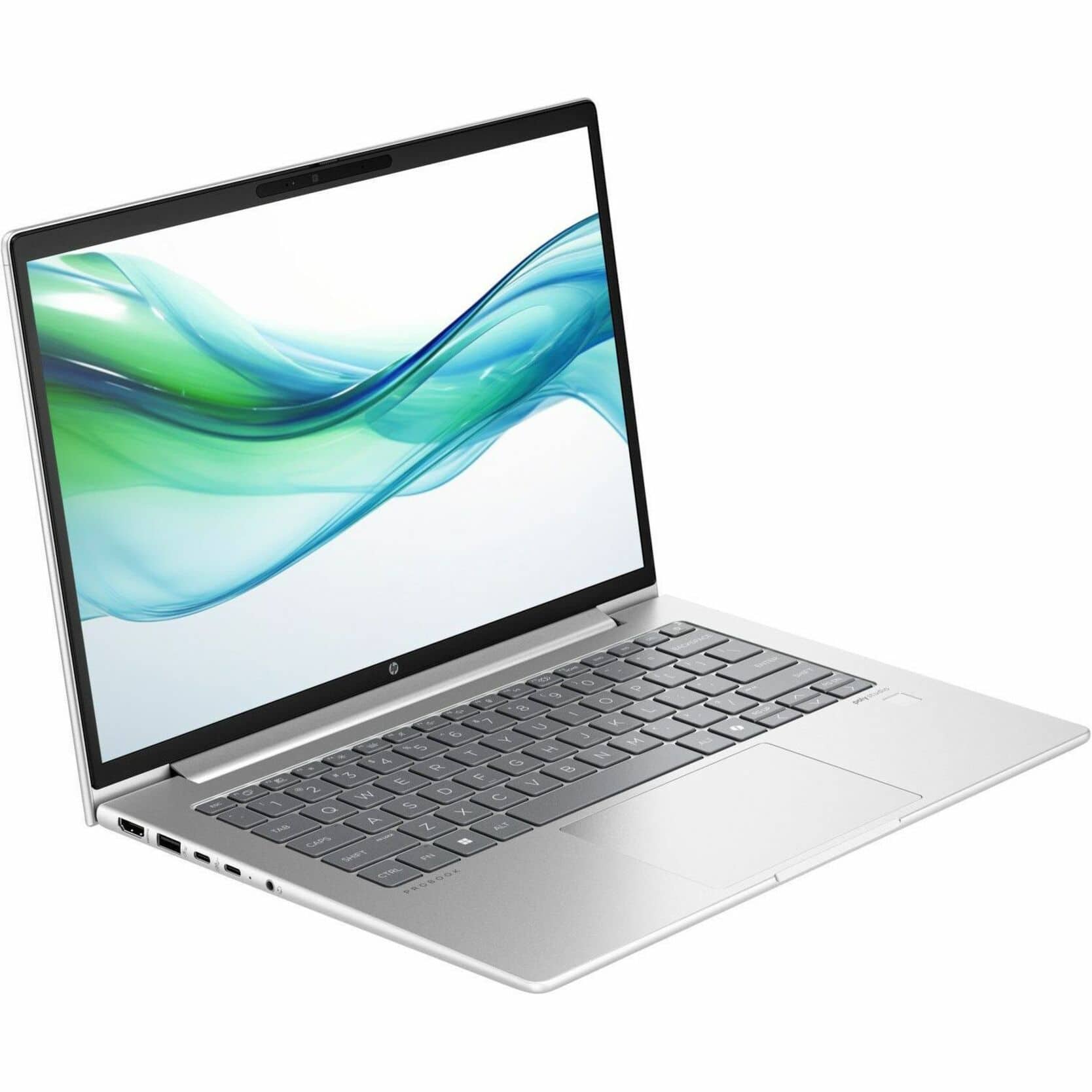 Alt View 17. HP - ProBook 440 G11 14" IPS 1920 x 1200 (WUXGA) Touch Screen Laptop - Intel Core Ultra 5 with 16GB Memory - 256 GB SSD - Pike Silver, Silver.