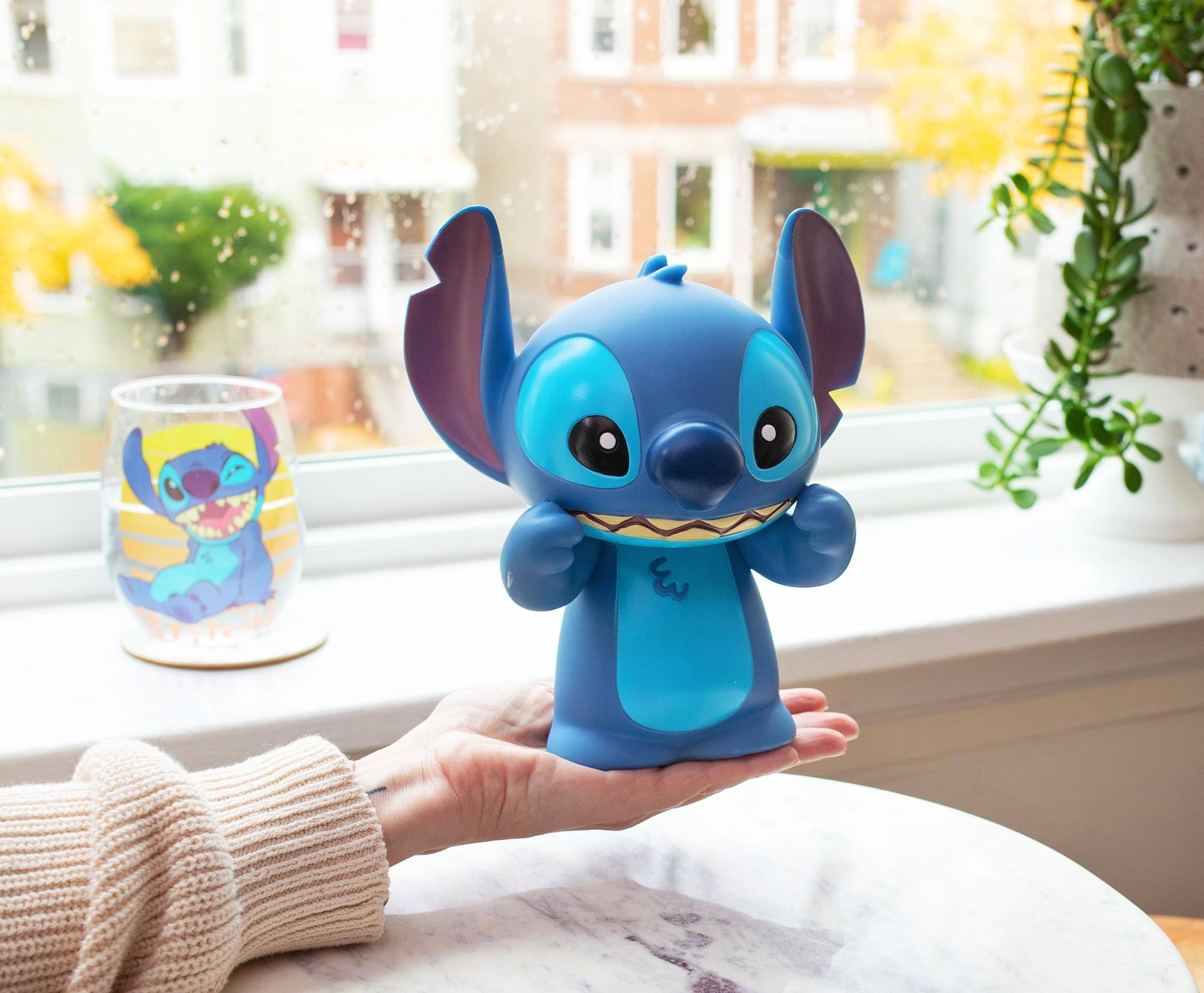 Alt View 10. Ukonic - Disney Lilo & Stitch Figural Mood Light | 8 Inches Tall - Blue.