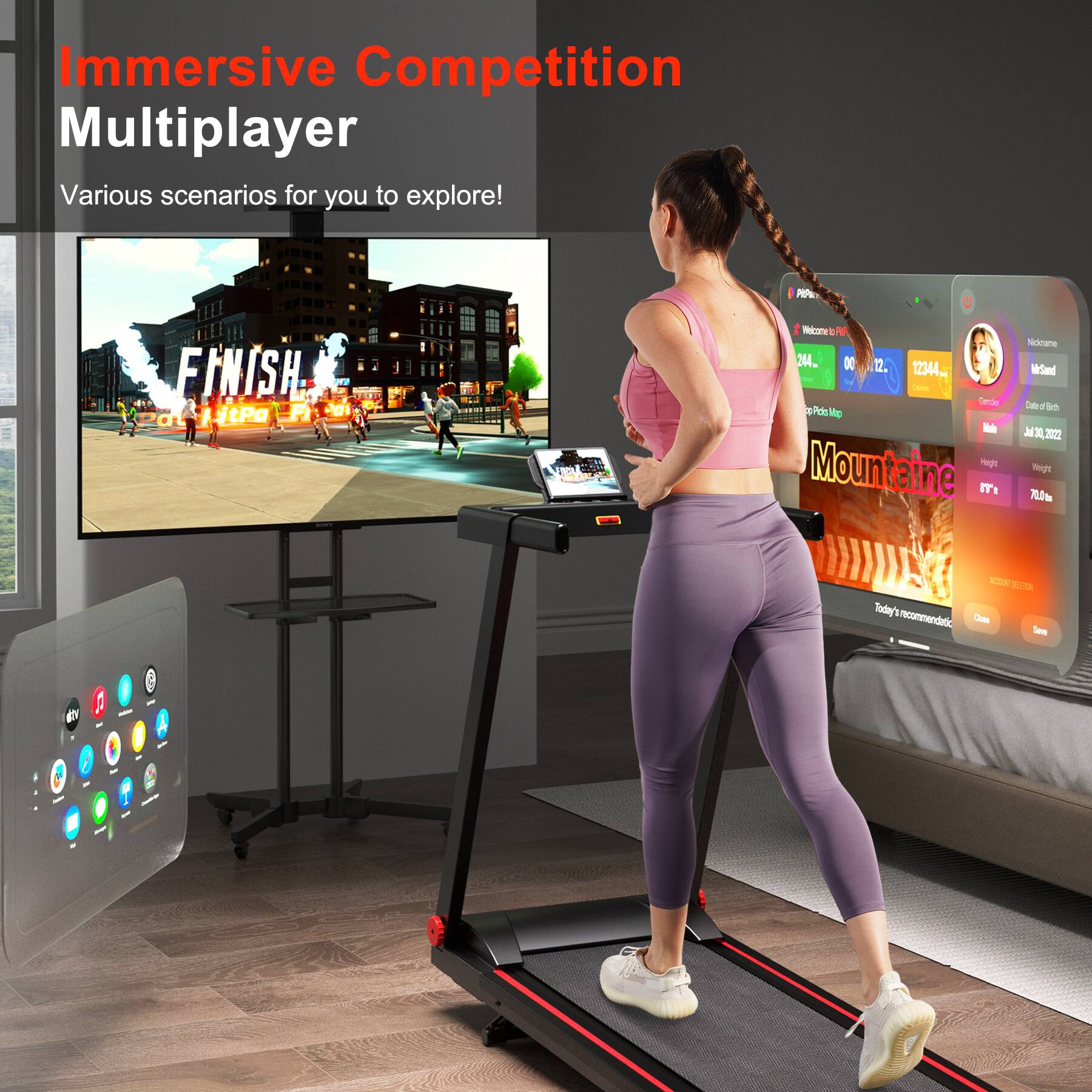 Immersive Competition  
Multiplayer  
Various scenarios for you to explore!  

FINISH  
FitPa  
201 dt  
Wane  
P 24. DO  
ia 12344  
Oede a Pde Re  
Mountaine  
IT 1  
Notmme  
MSand im  
in M  
2 Tegt  
70 KIN  
2  

Today's recommendation  
Ce Sem  

Nicknames:  
Mc-Scand  
Gender: Male  
Date of Birth: 20.02.2002  
Height: 89 *  
Weight: 70.0 kg