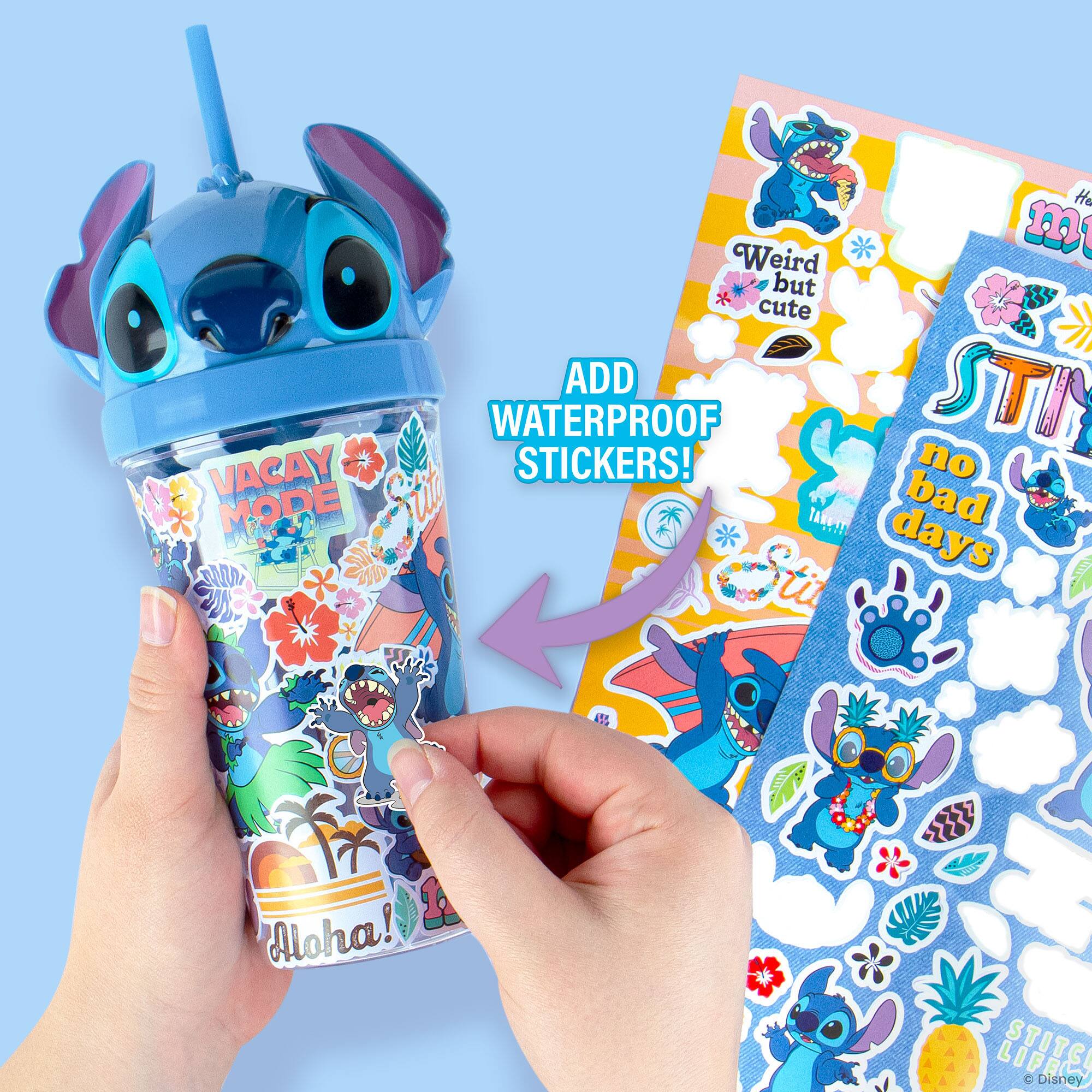 Weird but cute ADD WATERPROOF VACAY STICKERS! no bad days i Aloha!