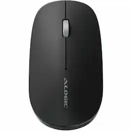Alogic - Echelon USB-C Rechargeable Wireless Mouse - Wireless - Bluetooth/Radio Frequency - 2.40 GHz - Rechargeable - Wireless - Black