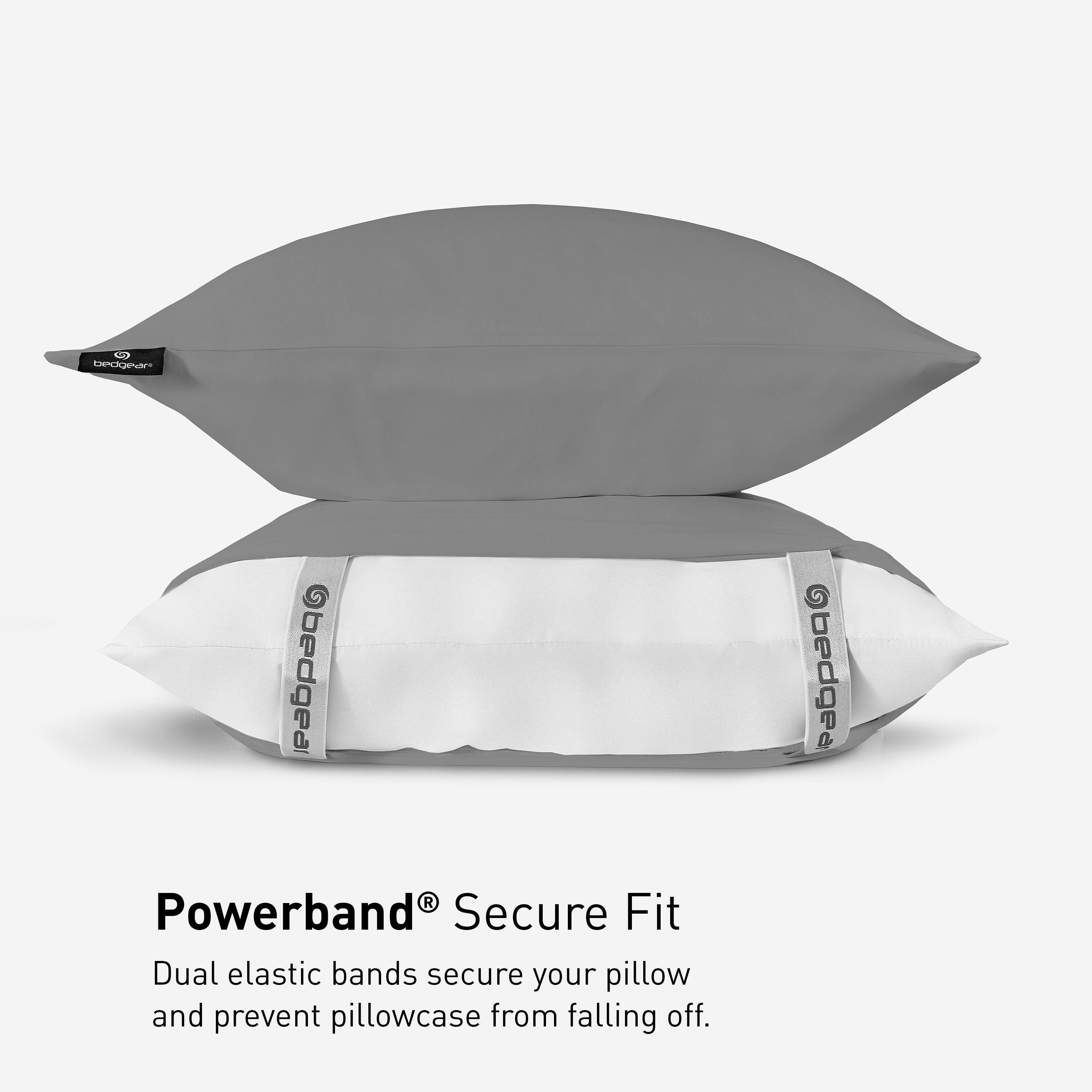 bedgear

Obedgear R Powerband Secure Fit Dual elastic bands secure your pillow and prevent pillowcase from falling off.