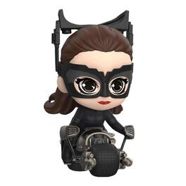 DC Universe - DC Batman The Dark Knight Rises Catwoman with Batpod Cosbaby (S) Bobblehead - Black