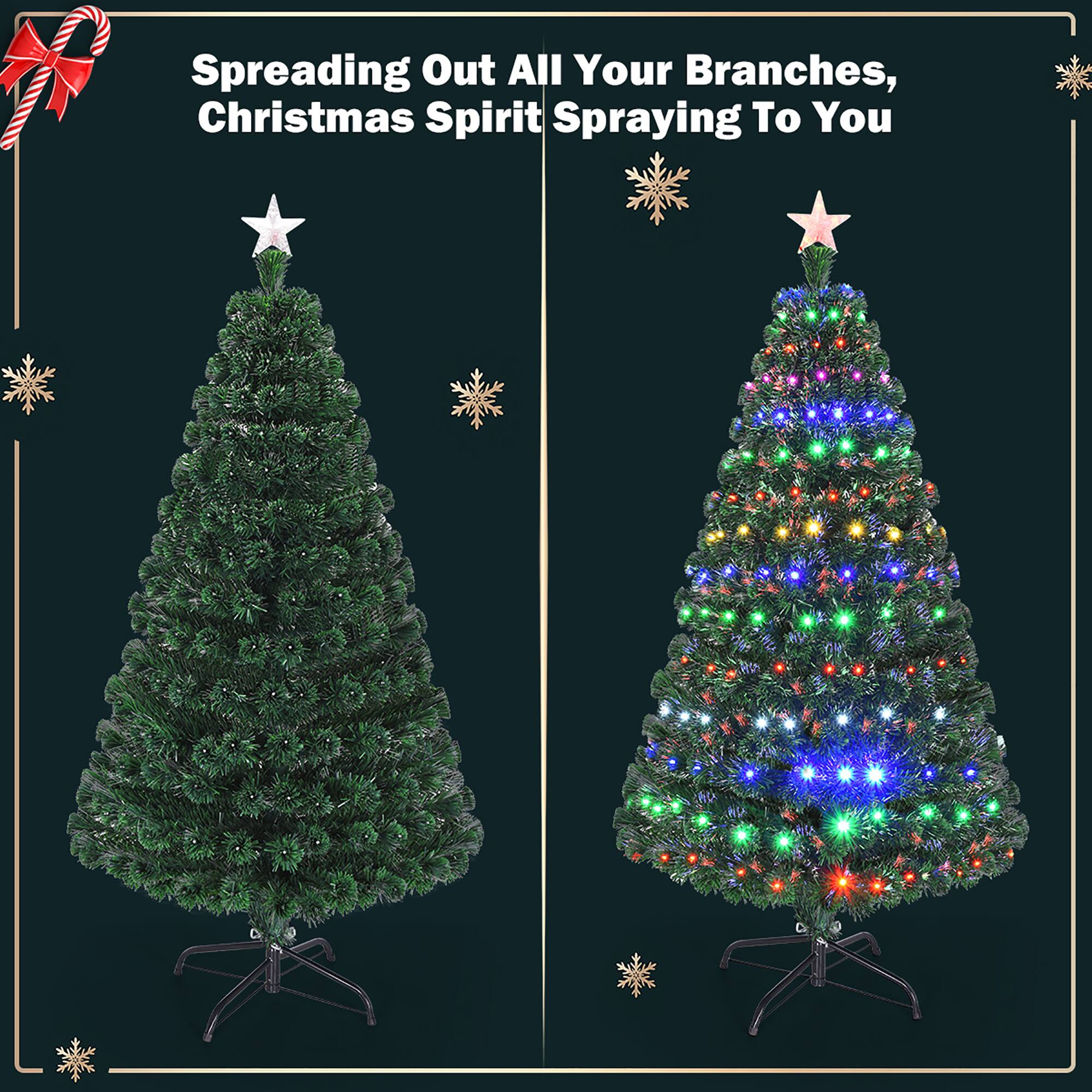 Spreading Out All Your Branches, Christmas Spirit Spraying To You