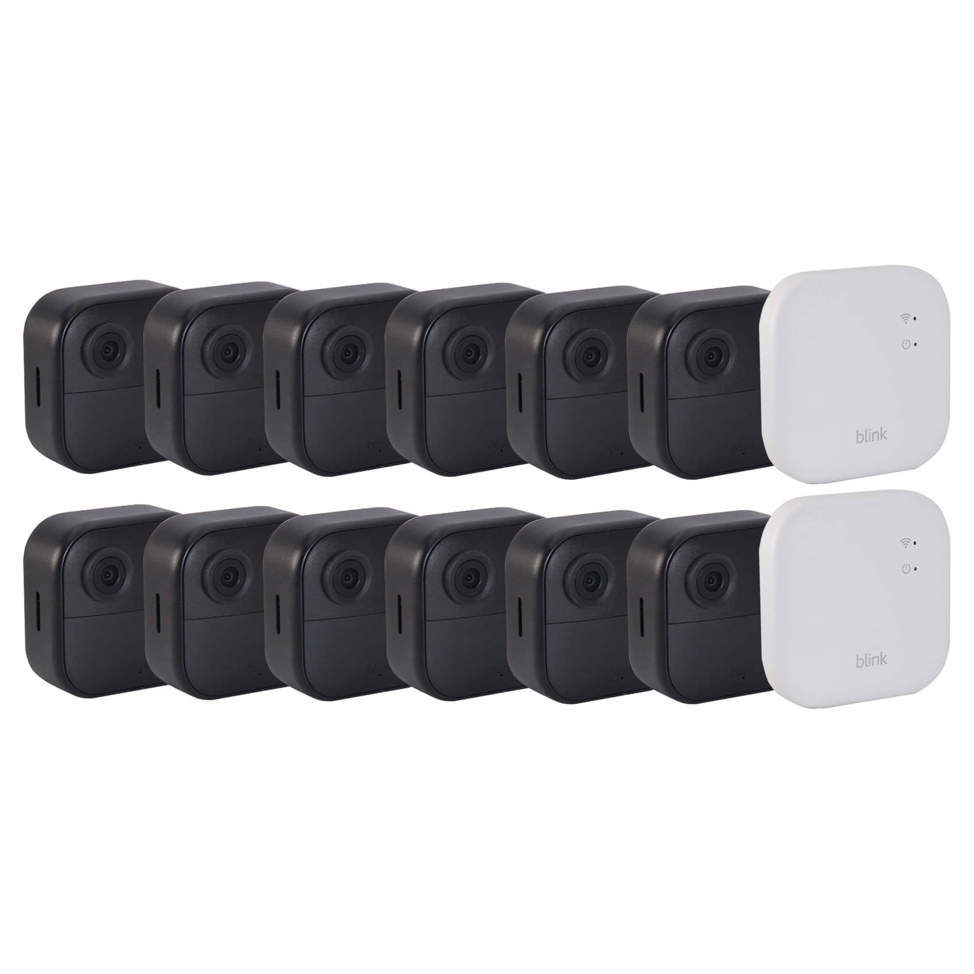 2x Blink Outdoor 4 XR Security Camera Extended Range (Sync Module XR) - 6 Camera - Black