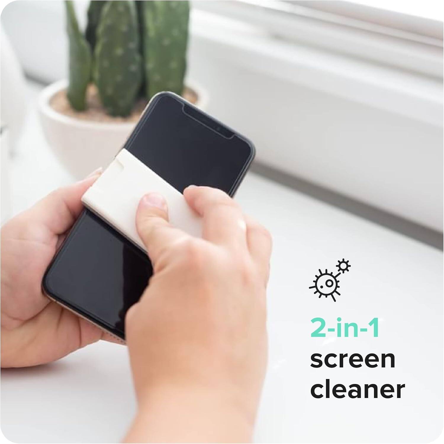 2-in-1 screen cleaner