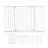 VEVOR - Baby Gate, 29.5"-51" Extra Wide, 30" High, Dog Gate for Stairs Doorways, Easy Step Walk Thru Auto Close Child Gate Pet