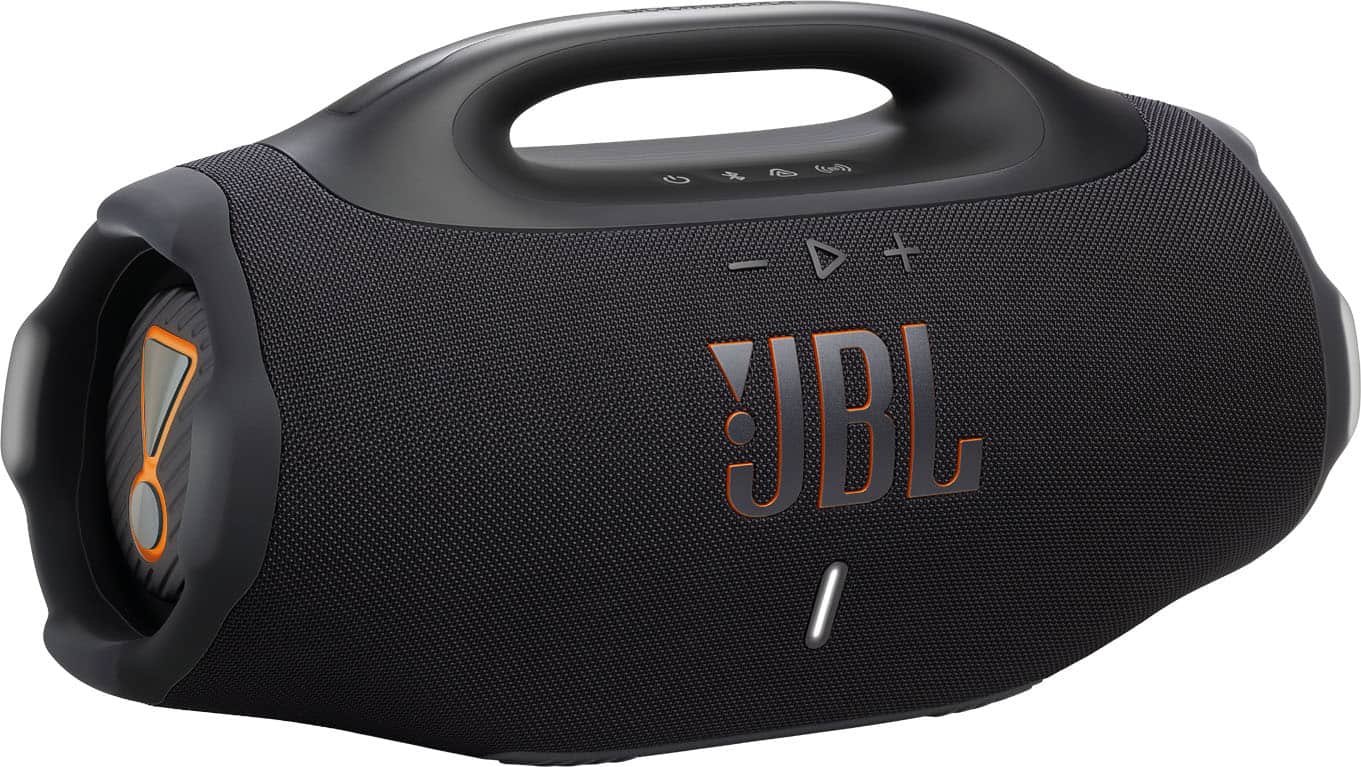 JBL - Boombox 4 portable waterproof speaker - 2025 - Black - Front_Zoom
