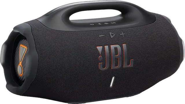 Front. JBL - Boombox 4 portable waterproof speaker - 2025 - Black.