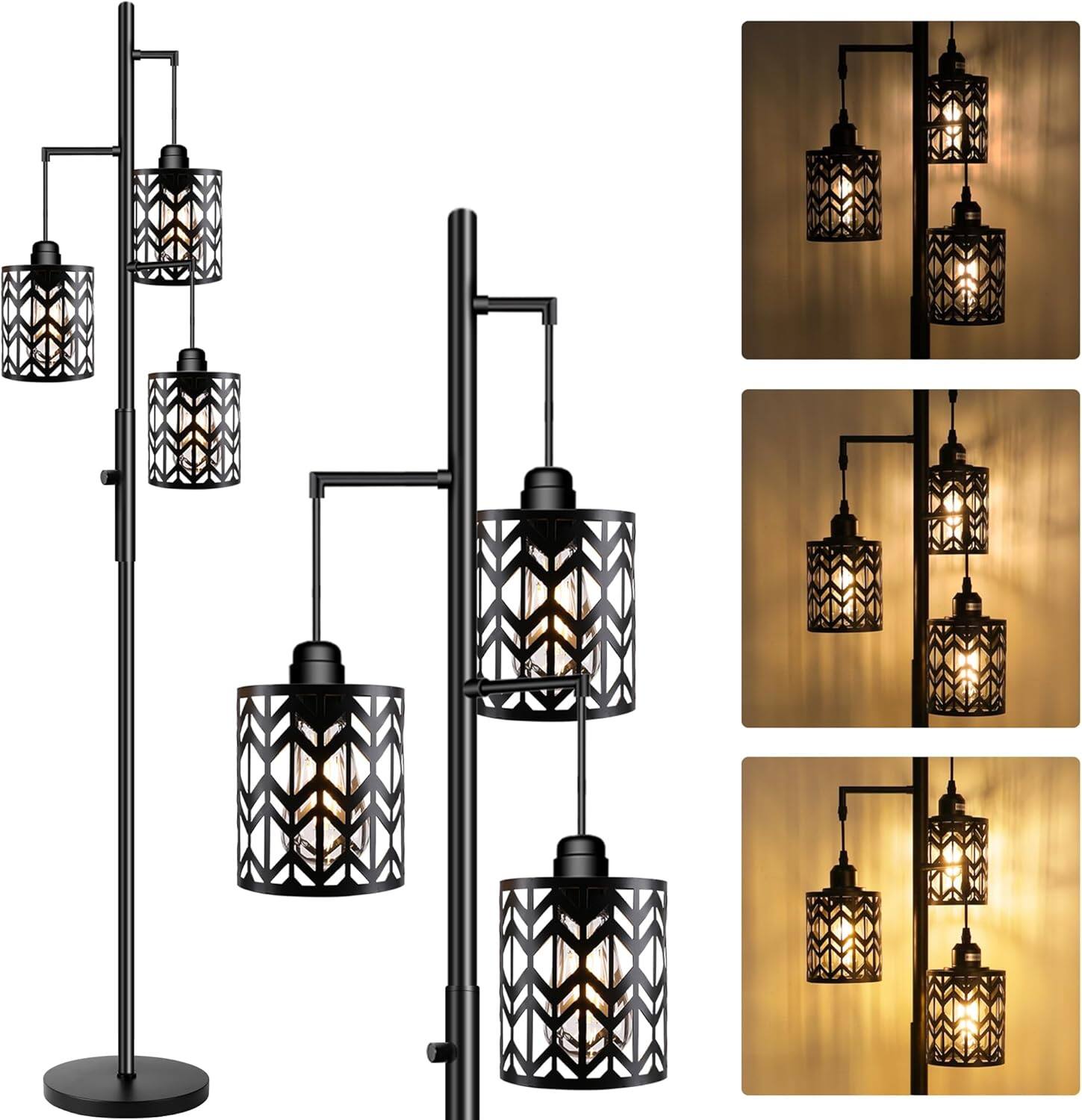 B-Black - Dimmable (With Bulbs)