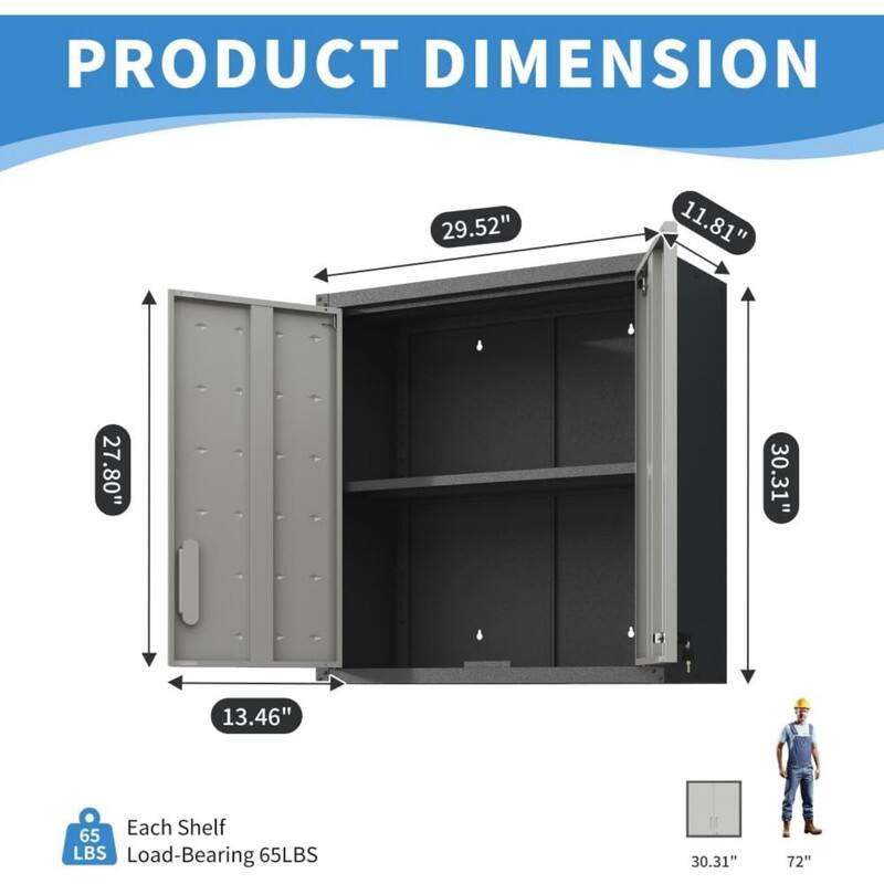 PRODUCT DIMENSION

- 29.52"
- 11.81"
- 27.80"
- 30.31"
- 13.46"
- 65 LBS Load-Bearing
- 30.31"
- 72"