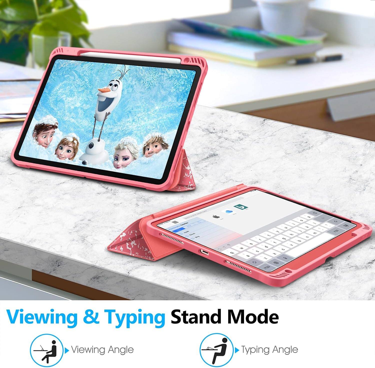 Viewing & Typing Stand Mode  
Viewing Angle  
Typing Angle