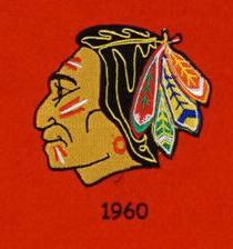 Alt View 5. Winning Streak Sports - Chicago Blackhawks NHL LARGE 22x14 Wall Hanging Logo Banner featuring logos from 1926, 1937, 1960 & 1964 - Multi.