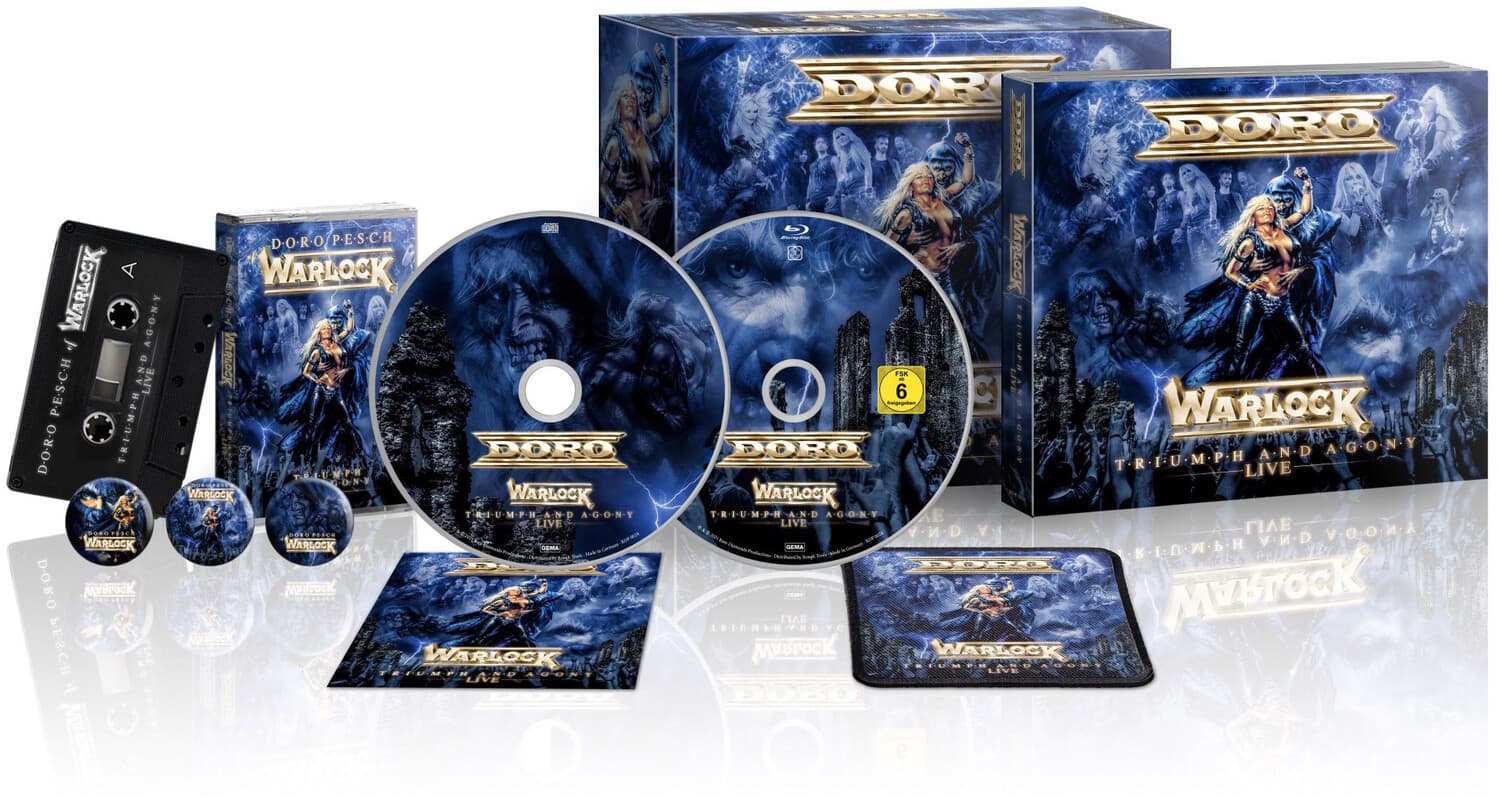 Doro - Warlock - Triumph & Agony Live  - COMPACT DISCS