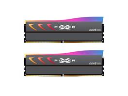 Silicon Power - DDR5 32GB (2x16GB) Storm RGB 6000MT/s CL36 1.35V UDIMM RAM - Black