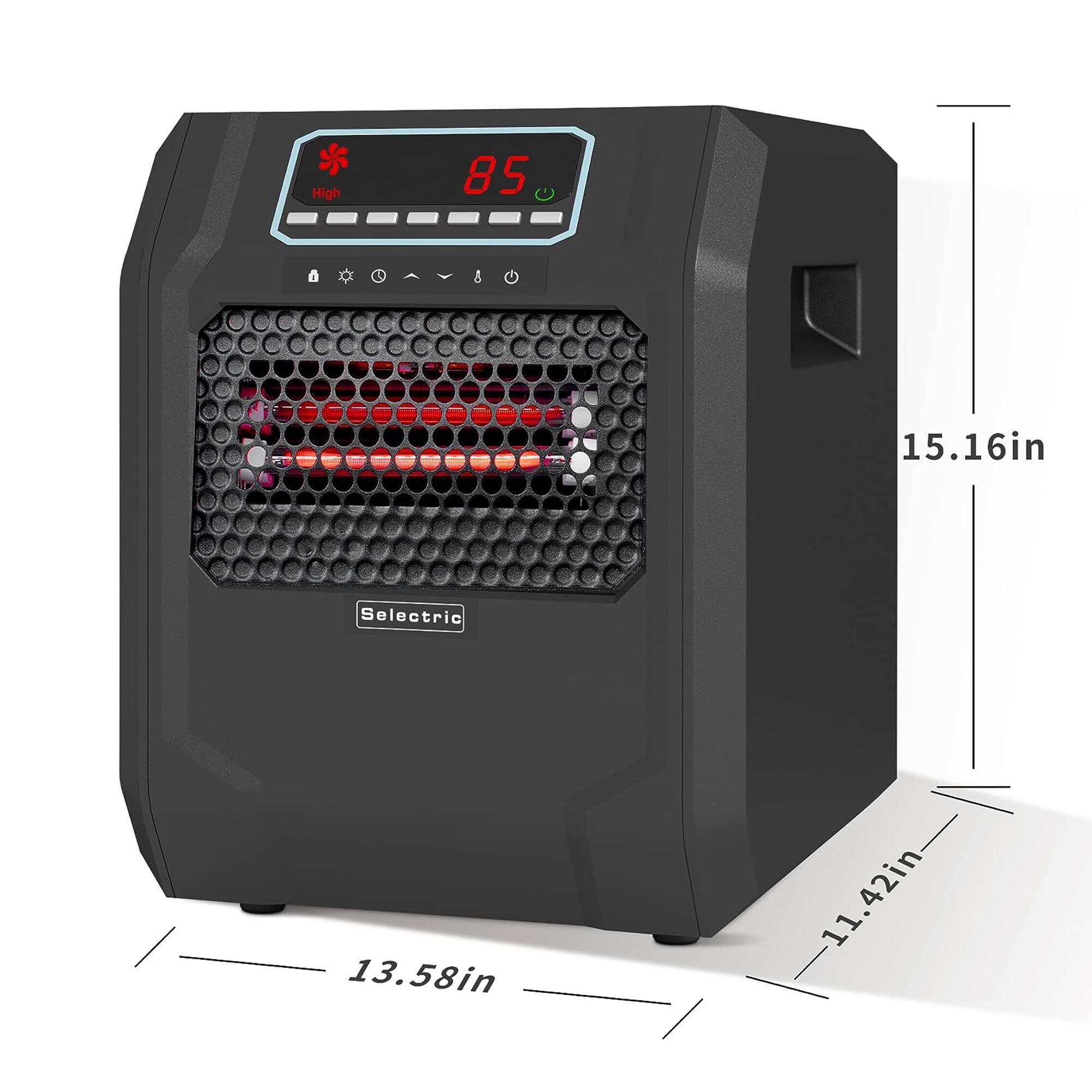 High 85 - 15.16in Selectric 13.58in 11.42in