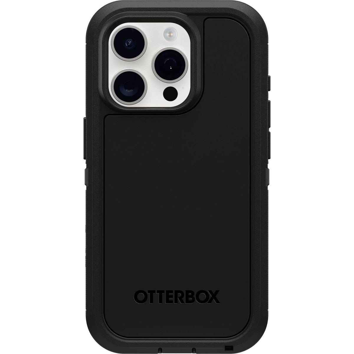 OtterBox - iPhone 15 Pro Defender Series Pro Case - Polycarbonate Bump-Resistant - Black