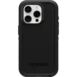 OtterBox - iPhone 15 Pro Defender Series Pro Case - Polycarbonate Bump-Resistant - Black