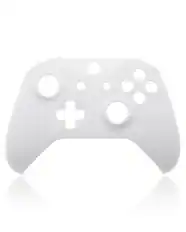 Front. MobileSentrix - Top Faceplate Compatible For Xbox One S Controller - White - White.