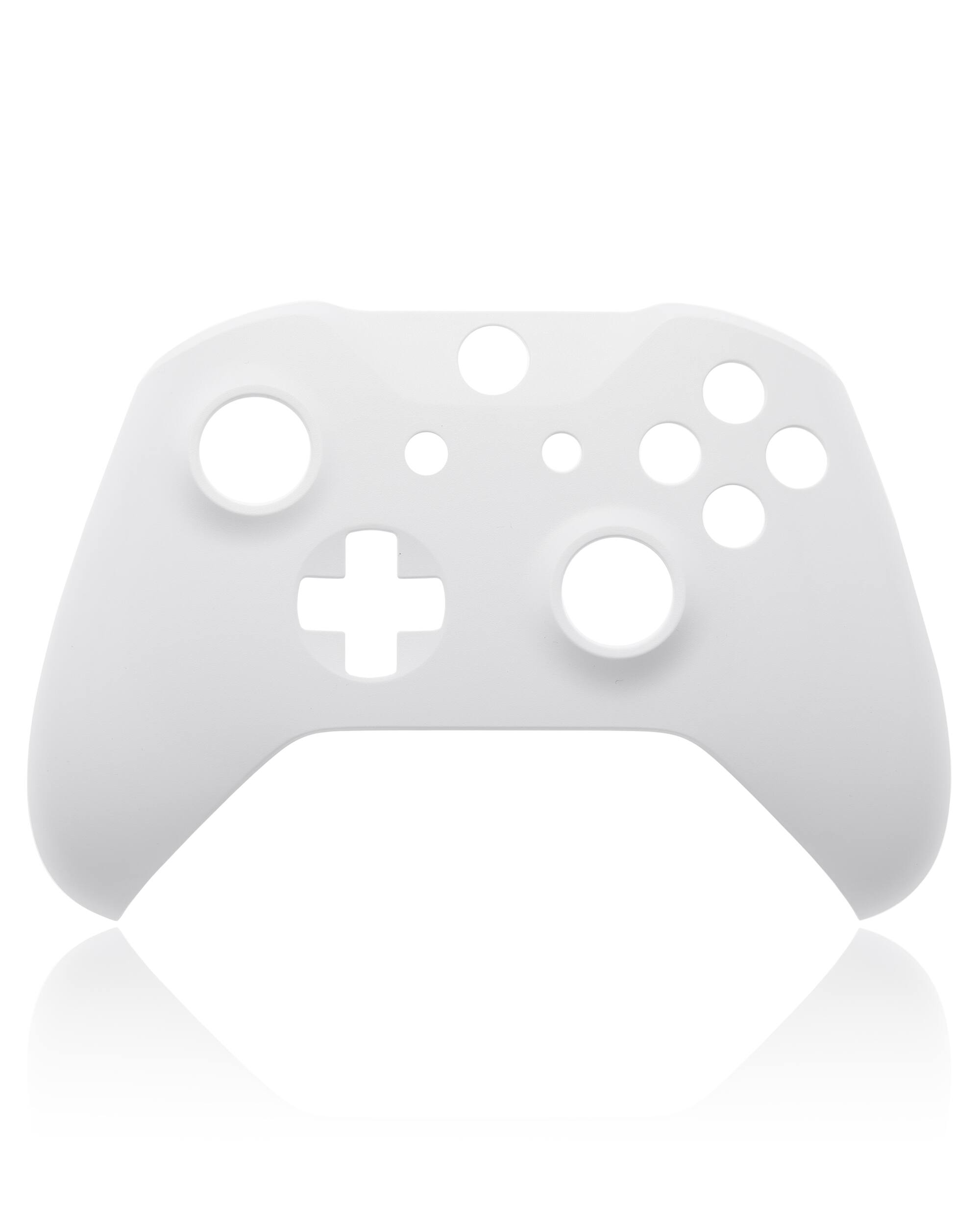Front. MobileSentrix - Top Faceplate Compatible For Xbox One S Controller - White - White.