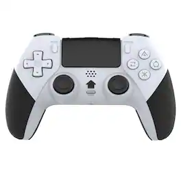 Cluzine - 6-Axis Motion Sensing Gamepad Vibration Macro Programming Bluetooth Gaming Controller - White