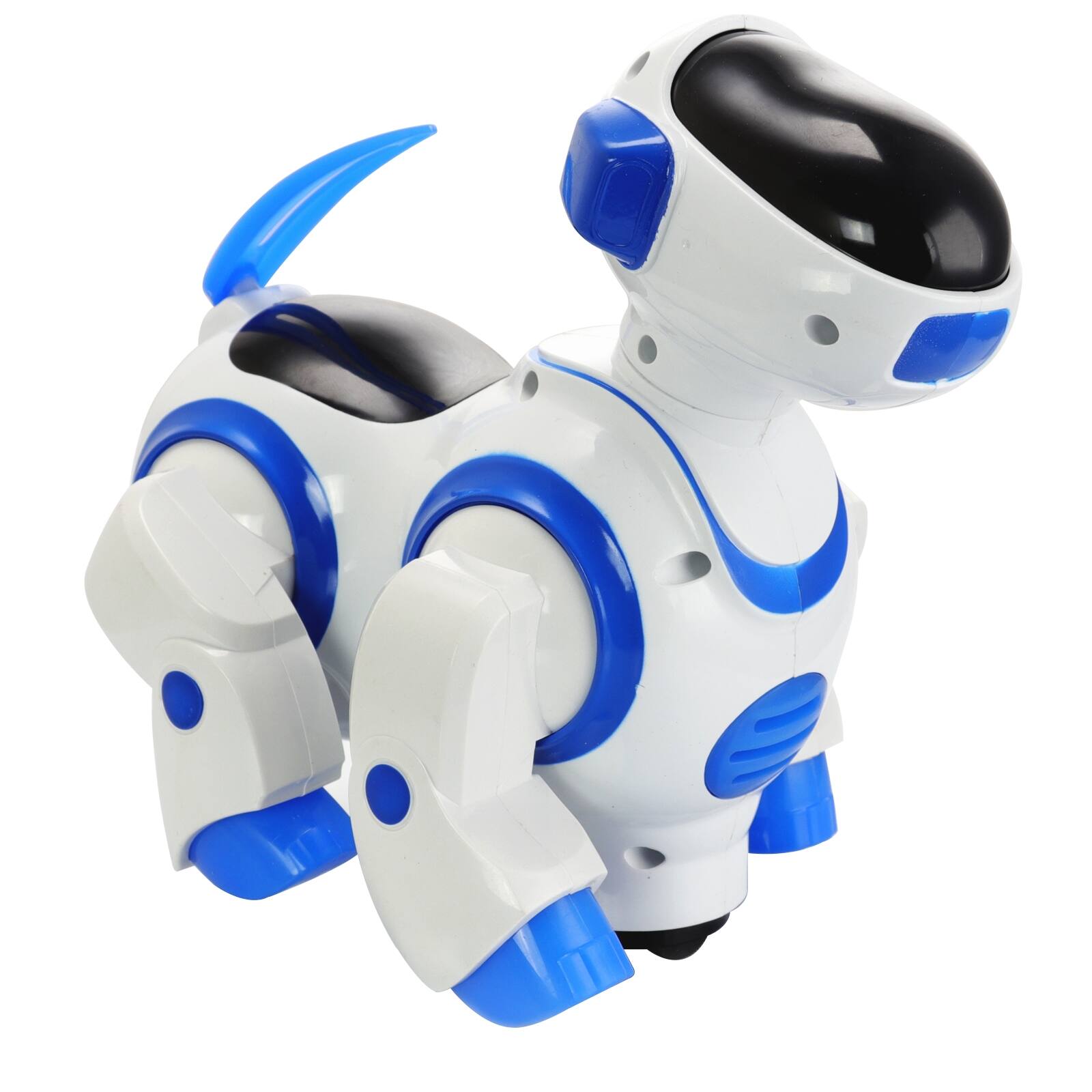 Alt View 1. Vivitar - Vivitar Kids Tech Dancing Robot Dog Toy in Blue.