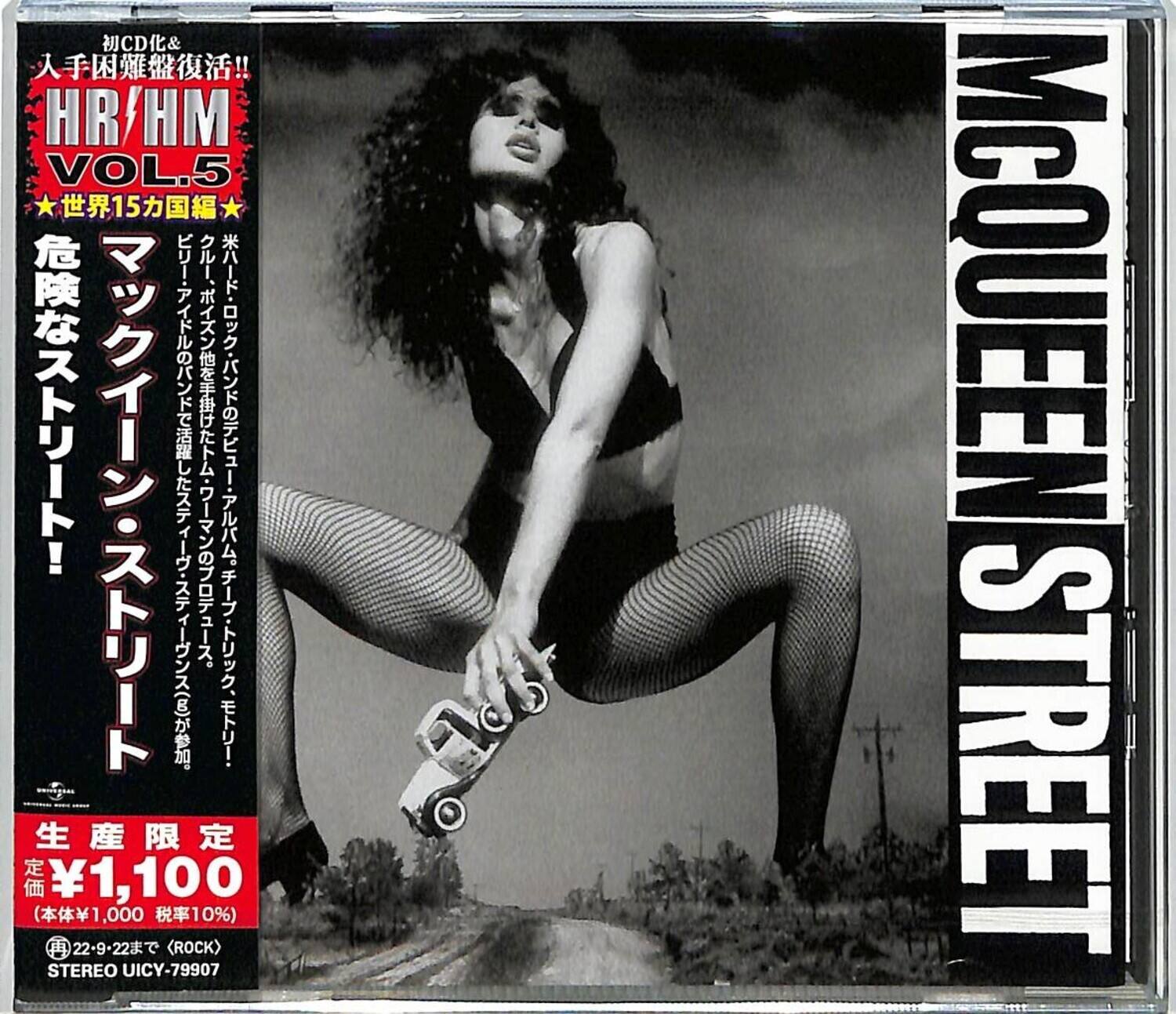 CD& !! HR/HM VOL.5 15 !  
1,100 1,000 10%)  
22922 <ROCK> STEREO UICY-79907  
McQUEEN STREET