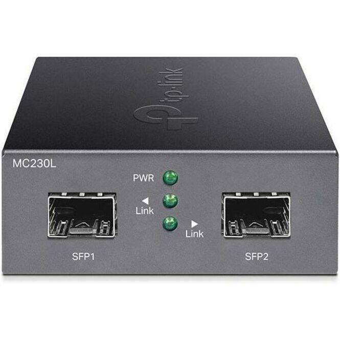 MC230L  
Dota ip.link  
PWR  
Link  
Link  
SFP1  
SFP2