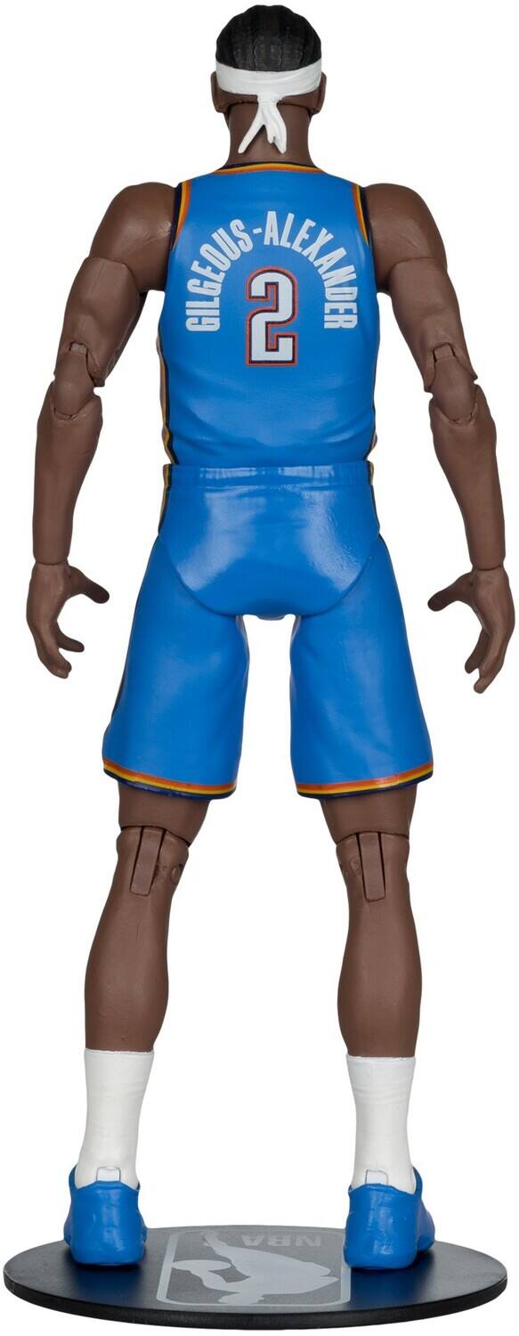 Alt View 4. McFarlane Toys - McFarlane SportsPicks - NBA - Shai Gilgeous-Alexander (Oklahoma City Thunder) 6" Action Figure   - COLLECTIBLES - Multicolor.