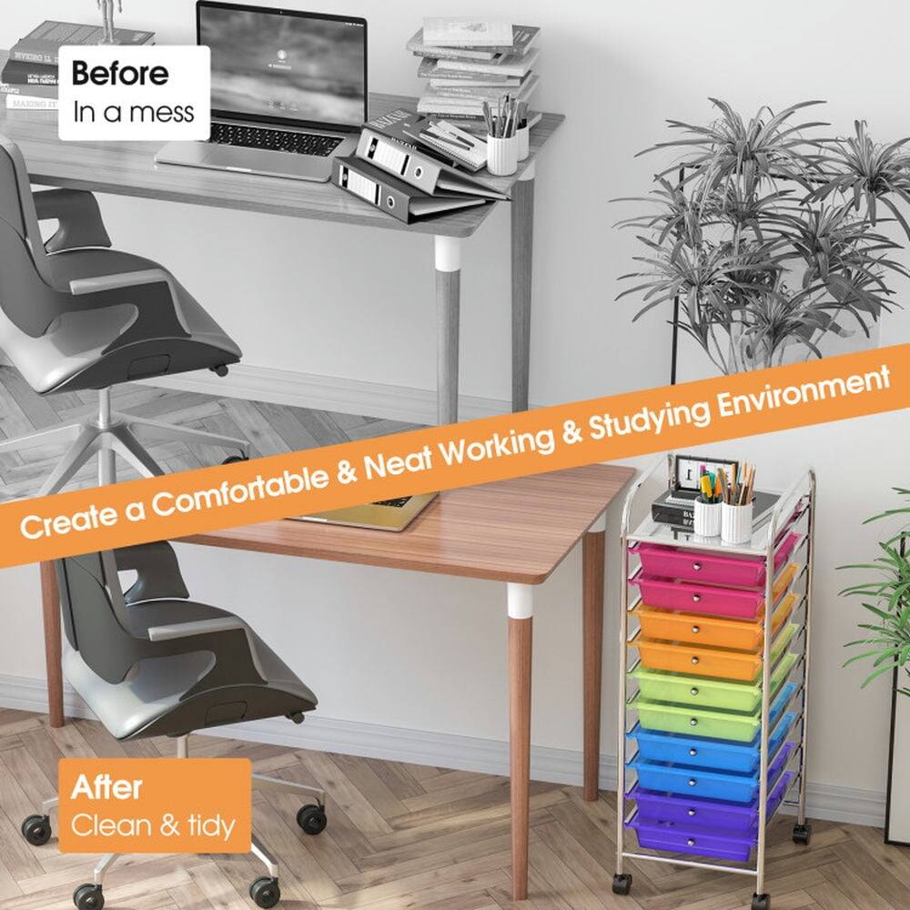 Before: In a mess

Create a Comfortable & Neat Working & Studying Environment

After: Clean & tidy