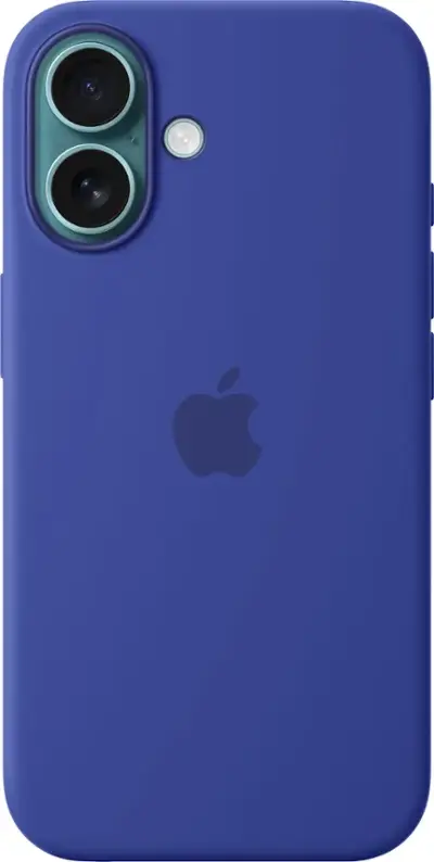 Apple iPhone 16 Silicone Case with MagSafe Ultramarine