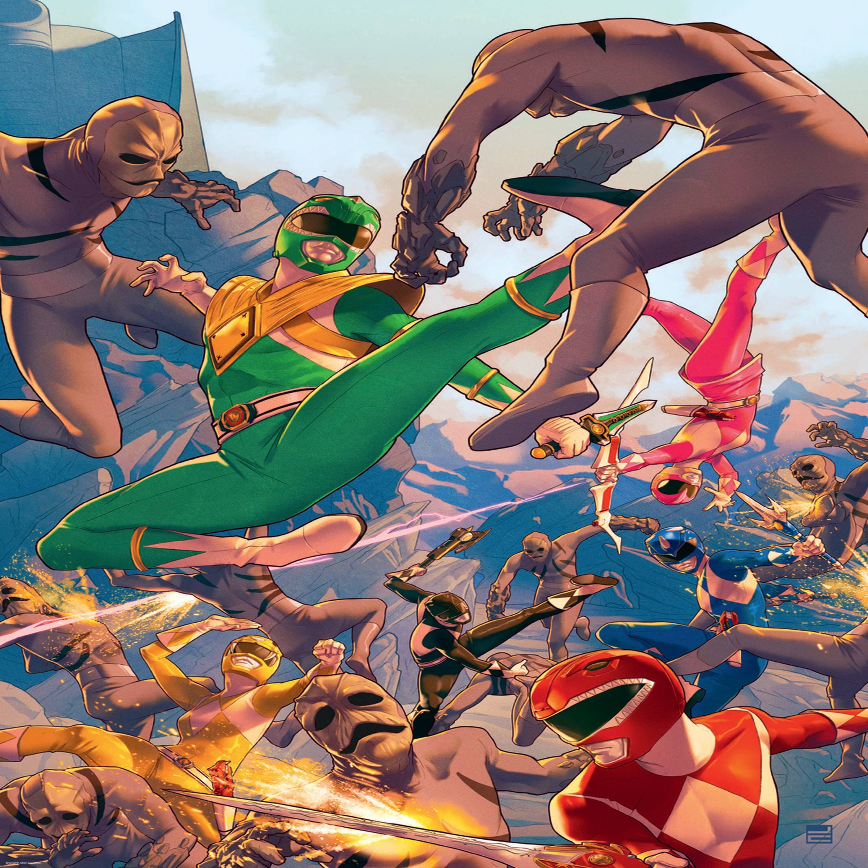 Alt View 1. Trefl - Trefl Kids Power Rangers - In the Heat of Battle 1000 Piece Puzzle.