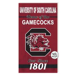 Jardine - South Carolina Gamecocks 11'' x 20'' Home Of The Sign - Maroon