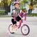 Alt View 1. Costway - Costway 14" Kids Bike with Doll Seat Girls Bicycle with Training Wheels for 3-5 Years Old Girl - Pink,Purple.