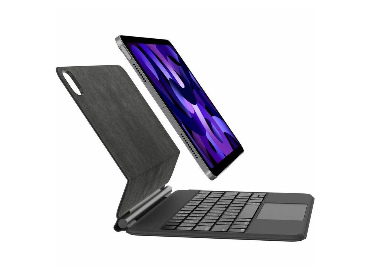 Alt View 3. Belkin - Belkin Connect Keyboard/Cover Case for 10.9"-11" iPad Pro, Air (2024-5th Gen) - Black.