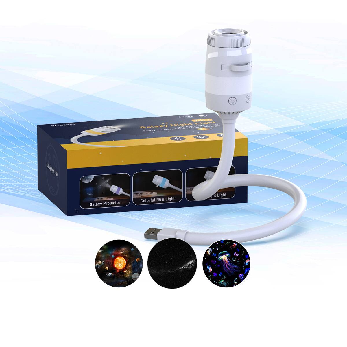 EUDSRI .o.. - Hisht Light Delexy EN  SURRU FC . CECd CIE   e -iae  Galaxy Projector Colorful RGB Light nt Light